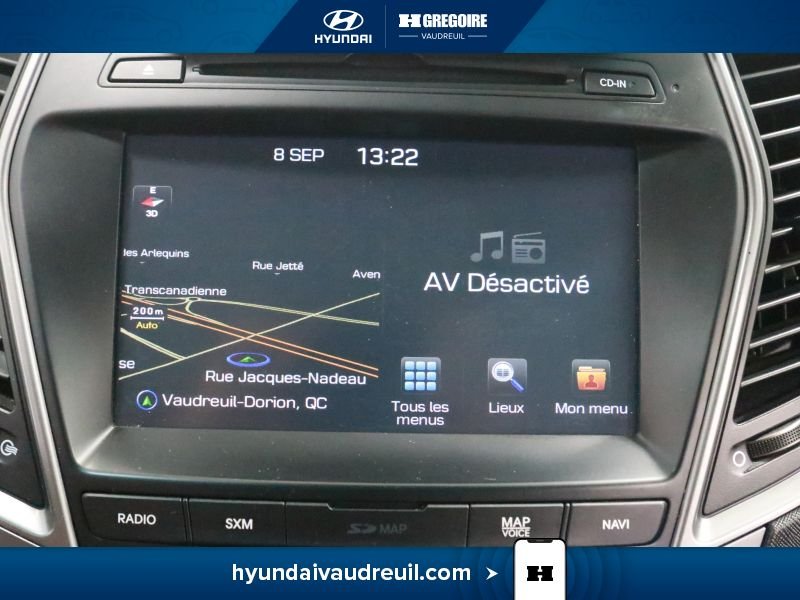 2017 Hyundai Santa Fe White Saint-Eustache - photo #27