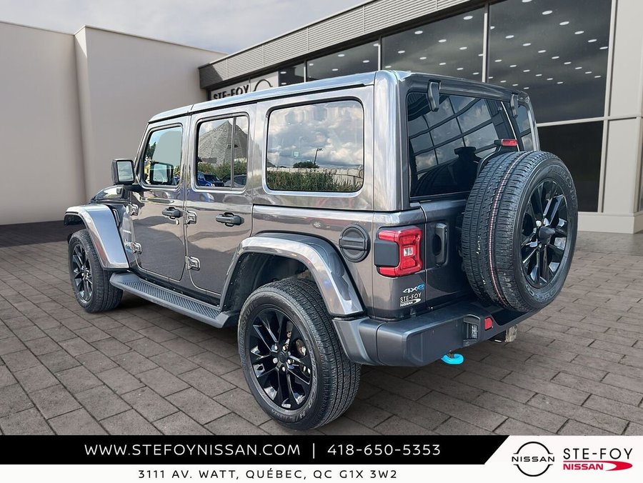 Jeep Wrangler 4xe SAHARA UNLIMITED S6833 2022 Gris