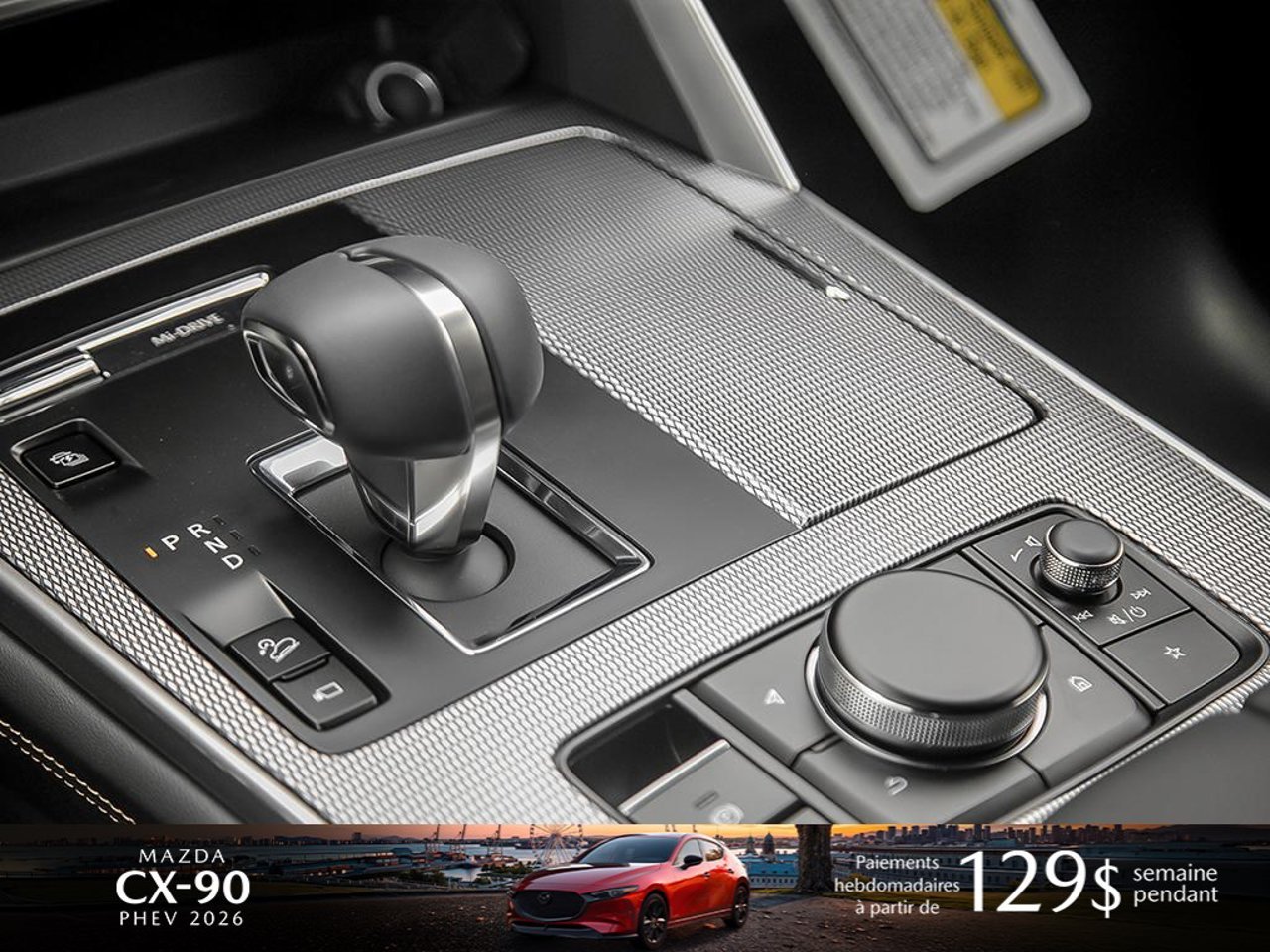 Mazda CX-90 hybride rechargeable JM3KKDHA3T1386247 2026 Bleu cristal foncé mica Mirabel - photo #14