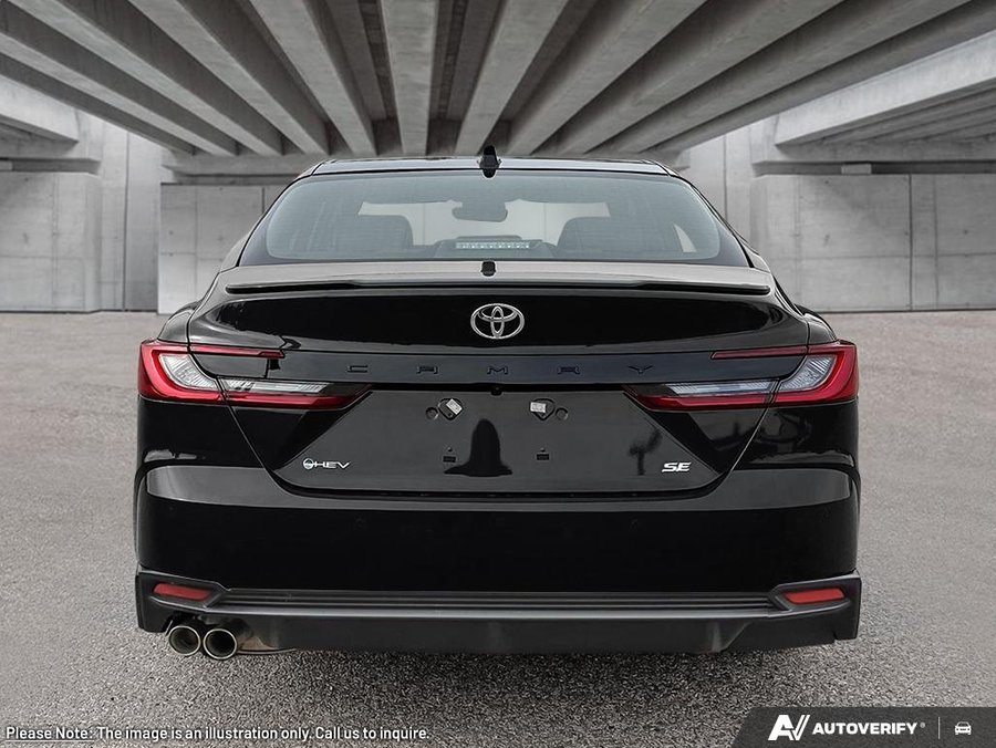 2026 Toyota Camry SE Midnight Black Metallic