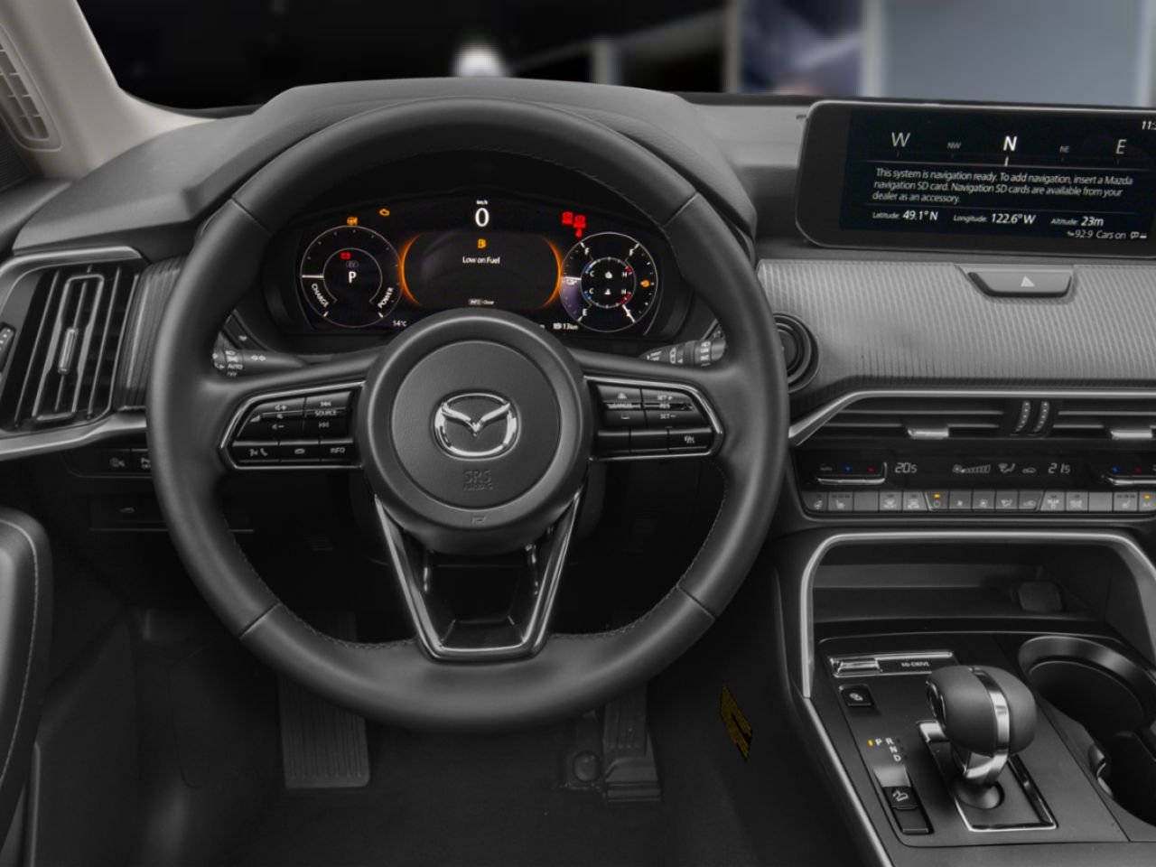 2026 MAZDA CX-70 PHEV Rhodium White Metallic Notre-Dame-des-Prairies - photo #3