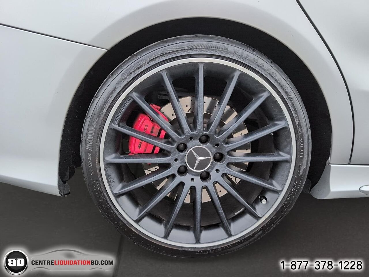Mercedes-Benz CLA CLA 45 AMG berline 4 portes 4MATIC | BD0415 2016 Argent Granby - photo #11