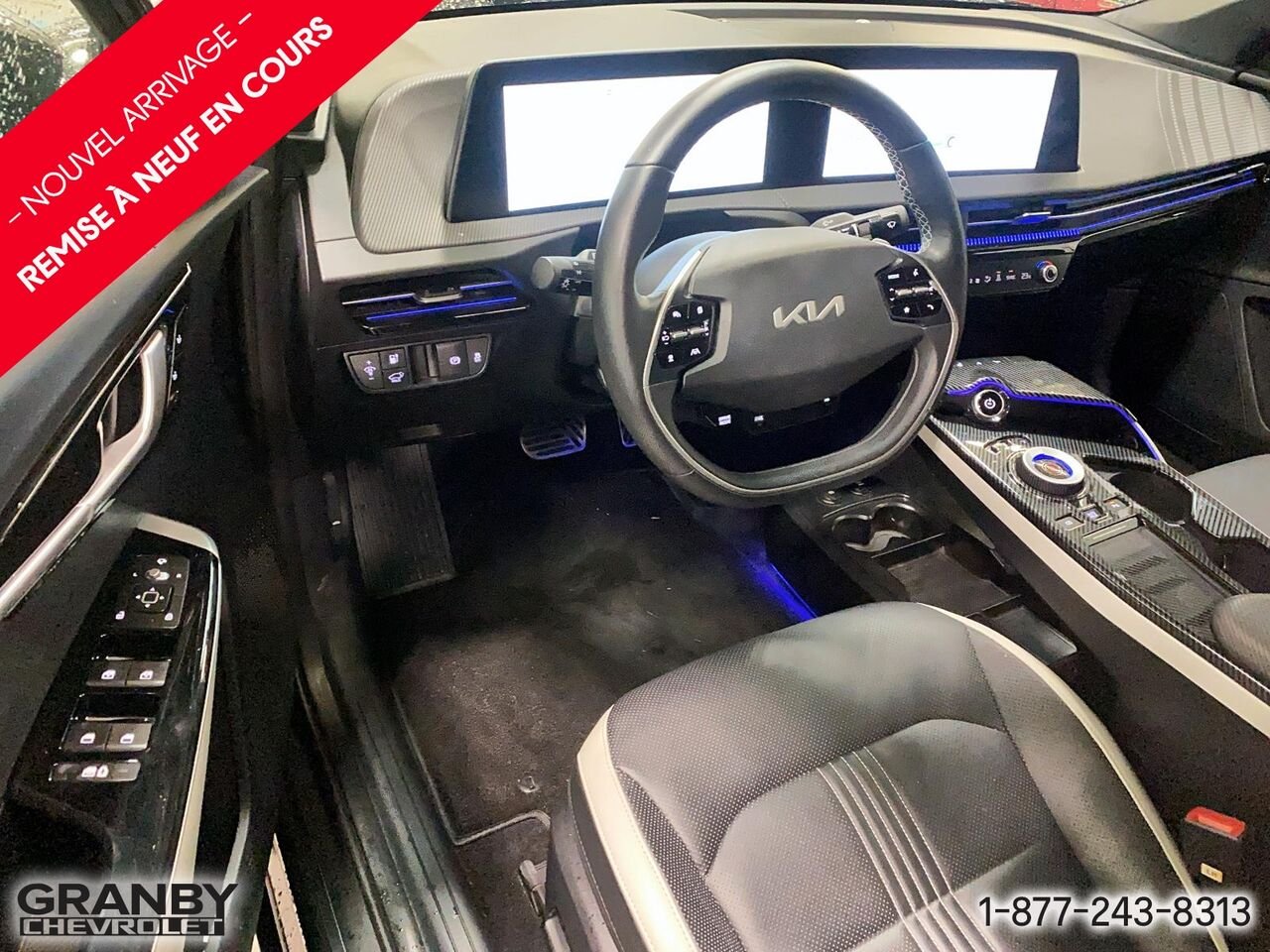 Kia EV6 Land TI avec ensemble GT-Line 1 | 27-0245A 2024 Noir Granby - photo #9