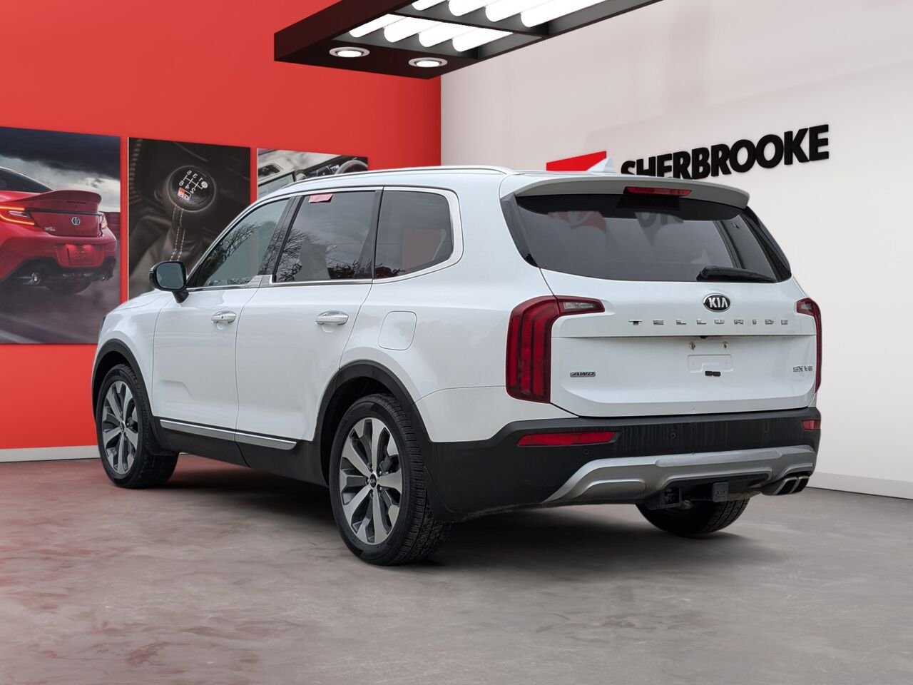 Kia Telluride SX Limited TI avec cuir Nappa 2020 Blanc Sherbrooke - photo #4
