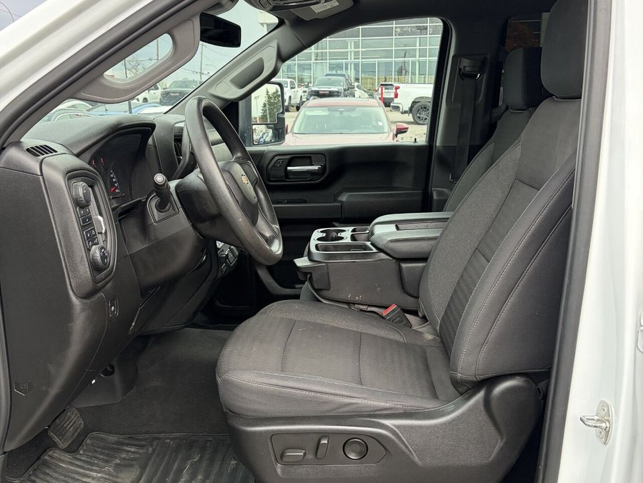 CHEVEROLET SILVERADO DIESEL Custom cabine multiplace 4RM 159 po 2024 Blanc