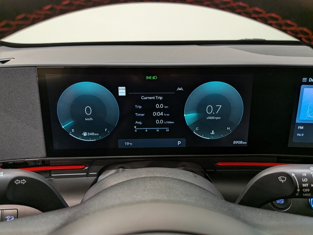 Hyundai Kona 1.6T N Line AWD w/Two-Tone Roof 2025 Gris Val-David - photo #16