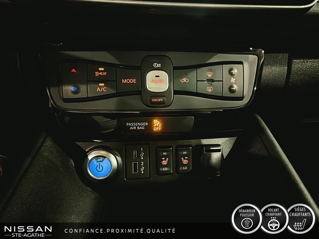 Nissan LEAF 2024 Blanc Ste-Agathe des Monts - photo #17