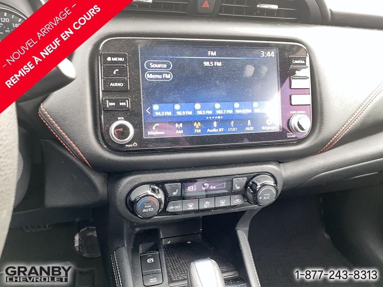 Nissan Kicks SR TA | 27-0120A 2021 Noir Granby - photo #12