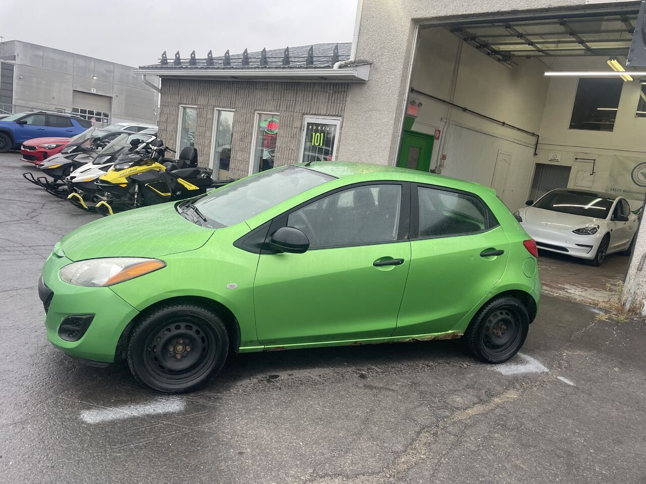 Mazda Mazda2 2013 Vert Longueuil, - photo #4