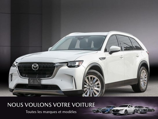 Mazda CX-90 hybride léger GS-L 2026 Blanc rhodium métallisé