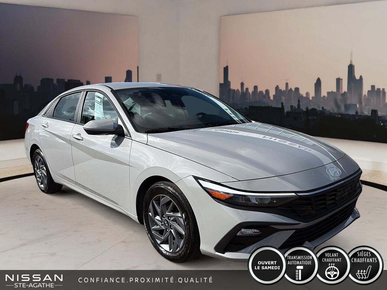 2026 Hyundai Elantra Grey Sainte-Agathe-des-Monts - photo #2