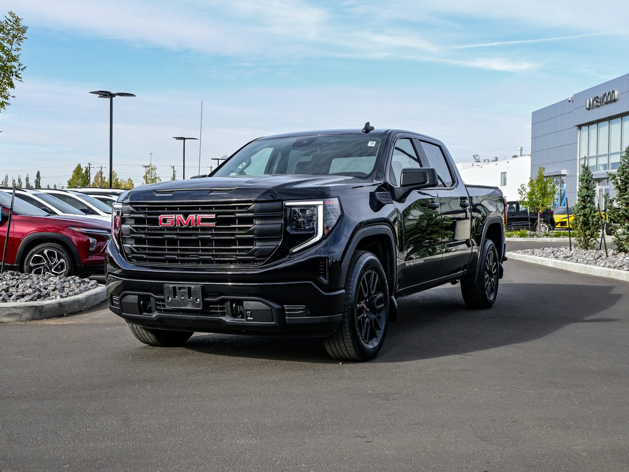 2024 GMC Sierra 1500 4WD Crew Cab 147 Pro Black Sherwood Park - photo #3