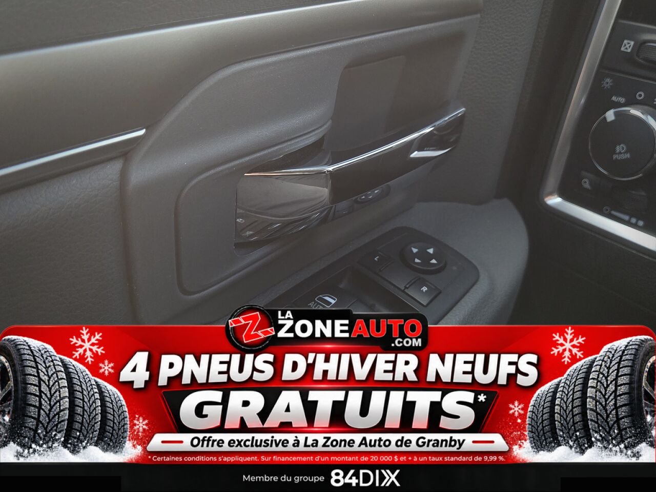 Ram 1500 Ecodiesel SLT 2019 Noir Granby - photo #20