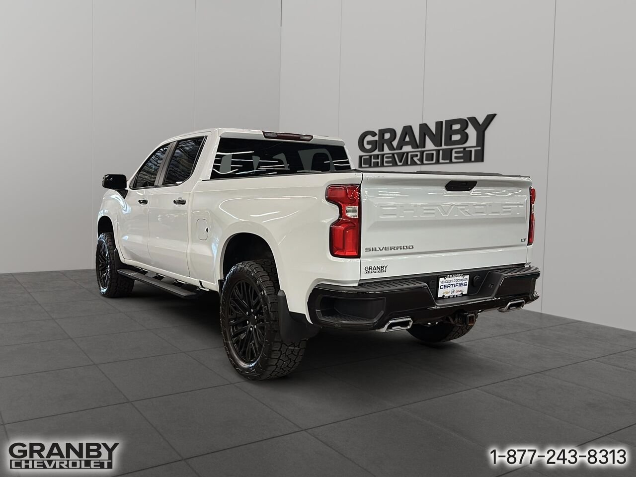 Chevrolet Silverado 1500 LTD LT Trail Boss CREWCAB DIESEL BOITE 6.6 | 25-1110A 2022 Blanc Granby - photo #6