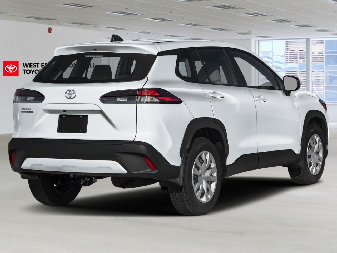 2026 Toyota Corolla Cross 2602537 | L Wind Chill Pearl Edmonton - photo #1