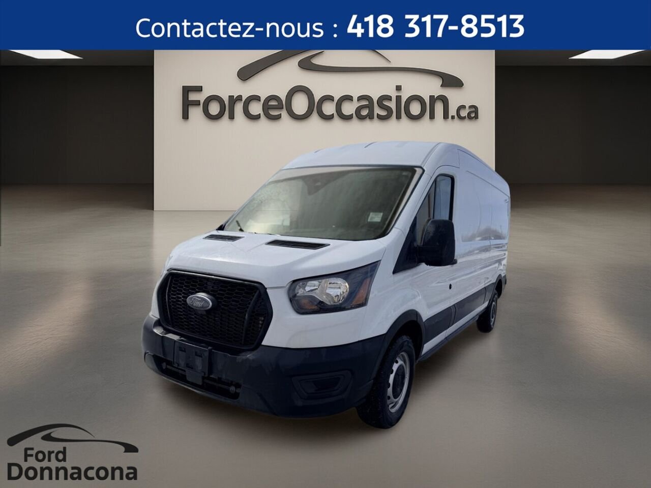 Ford Transit Cargo Van 2024 Blanc Donnacona - photo #0