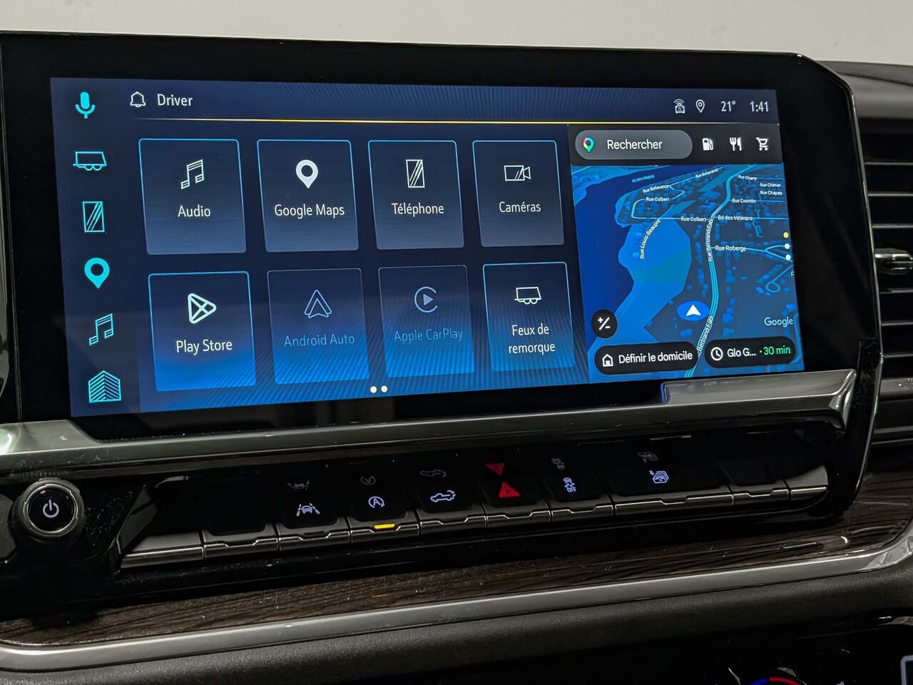 CHEVROLET Silverado 1500 RST Crew Cab Groupe Remorquage Max 3.0 Diesel 2025 Noir Sherbrooke - photo #10