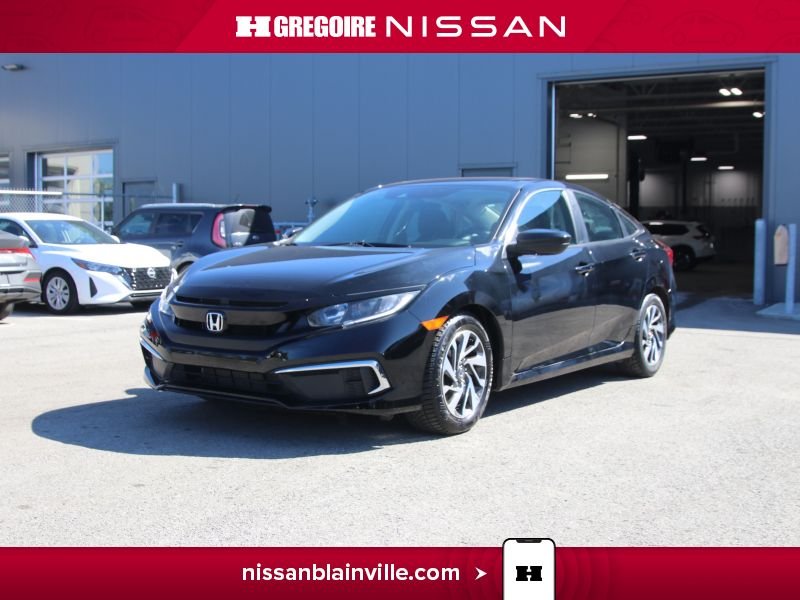 Honda Civic BE6071 | EX TOIT MAGS A/C SIEGE CHAUFFANT 2020 Noir Laval - photo #2