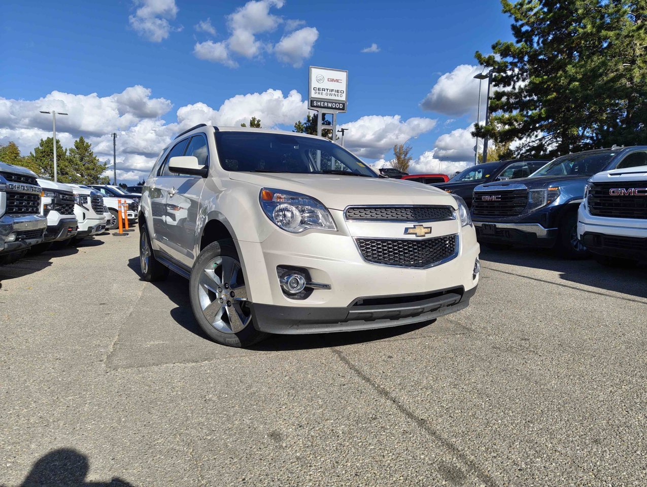 2015 Chevrolet Equinox AWD 4dr LT w/2LT White Sherwood Park - photo #1
