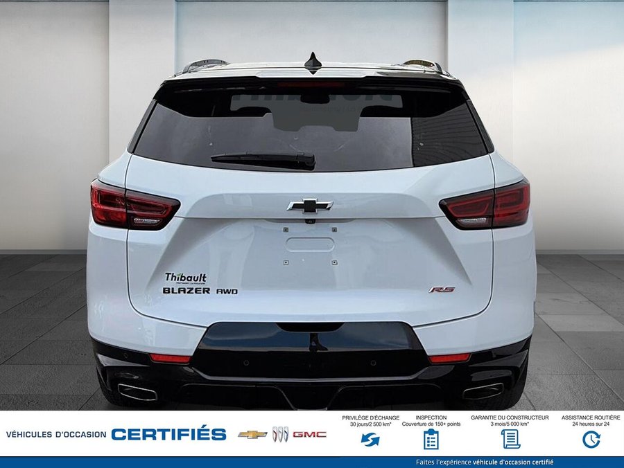 CHEVROLET BLAZER RS 4 portes TI 2024 Blanc