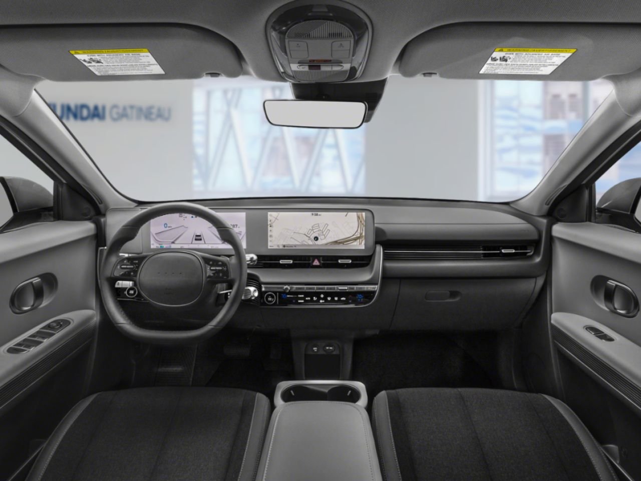 HYUNDAI IONIQ 5 PREFERRED AWD LONG RANGE ULTIMATE 2024 Noir Gatineau - photo #9
