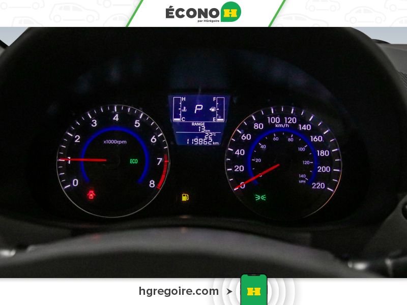 Hyundai Accent 822549 | LE AUTO A/C GR ELECT 2016 Gris Laval - photo #12