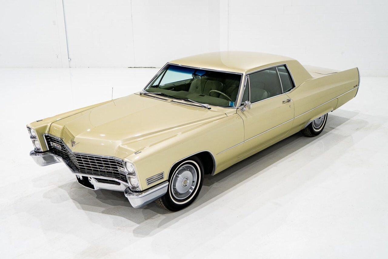 Cadillac DeVille Coupe *PRICE IN USD* Original California survivor factory A/C with only 36,992miles (59,532km) 1967 Or Montréal - photo #37