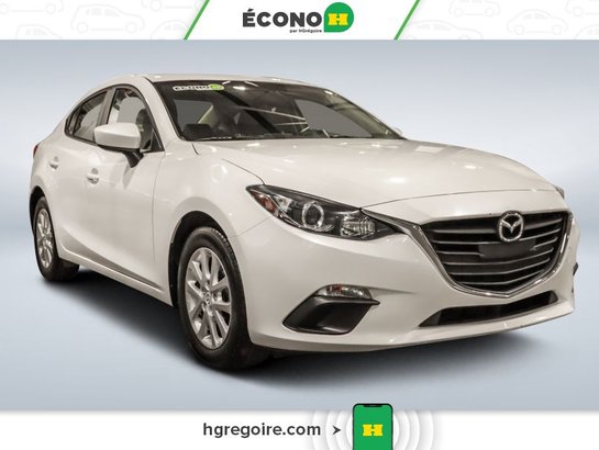 2016 Mazda 3 GX AUTO A/C GR ELECT White