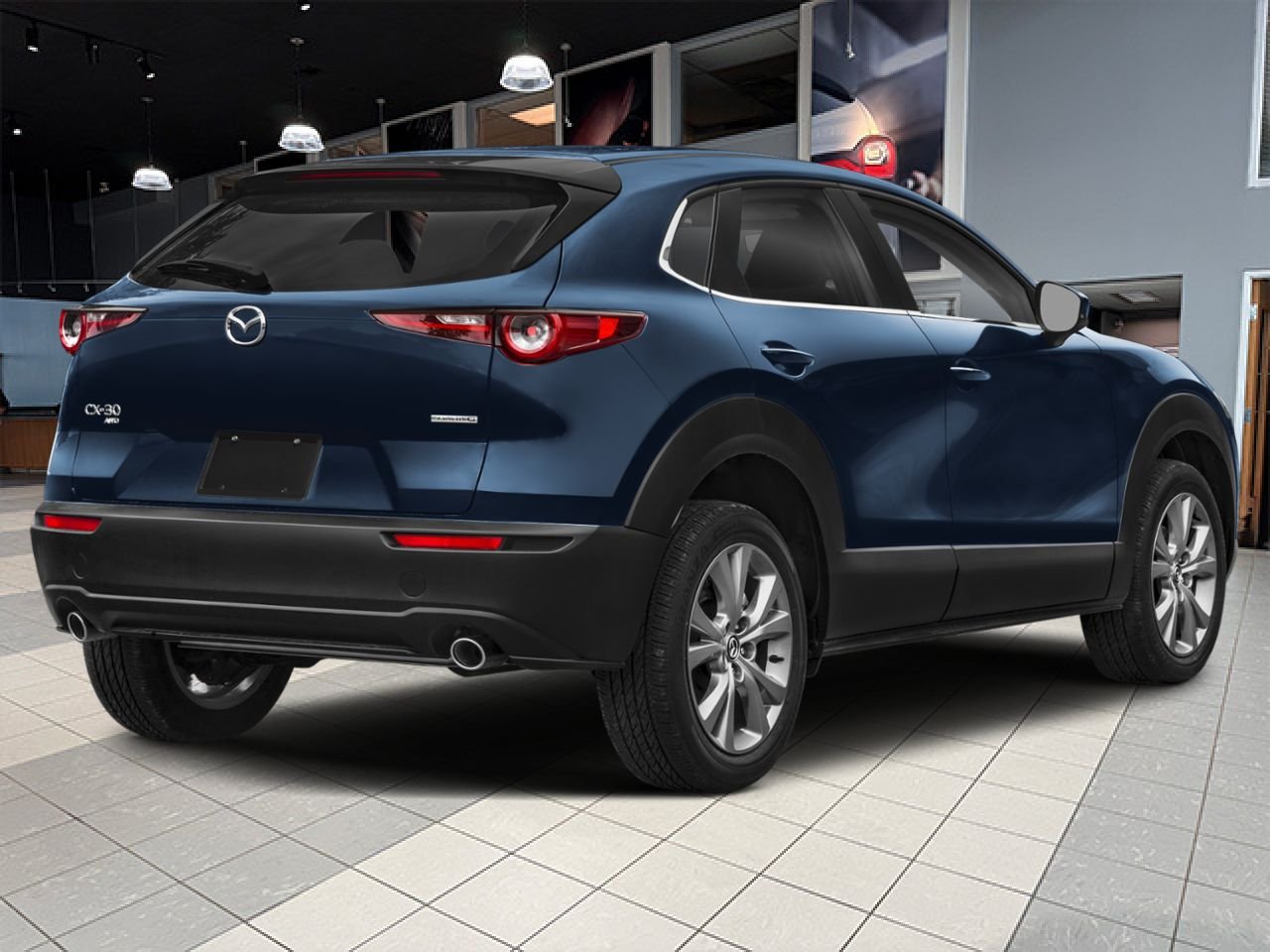 MAZDA CX-30 2026 Bleu cristal foncé mica Notre-Dame-des-Prairies - photo #2