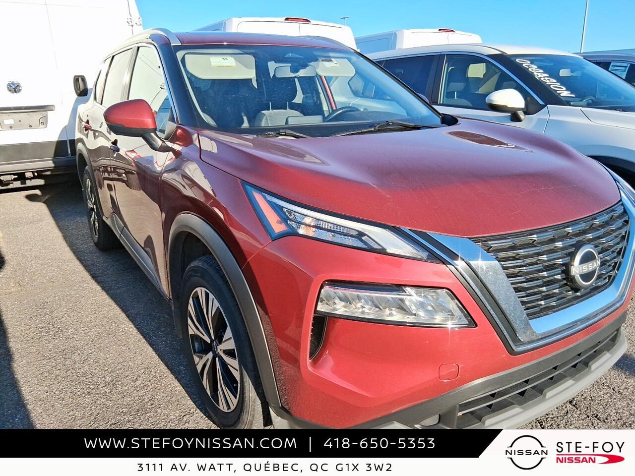 Red 2022 Nissan Rogue SUV / Crossover All-Wheel Drive Continuously Variable Transmission