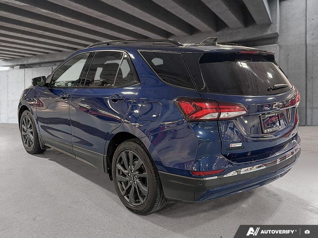 2022 Chevrolet Equinox 2602296A | RS, fully reconditioned, new brakes, priced to sell quickly Blue Edmonton - photo #3