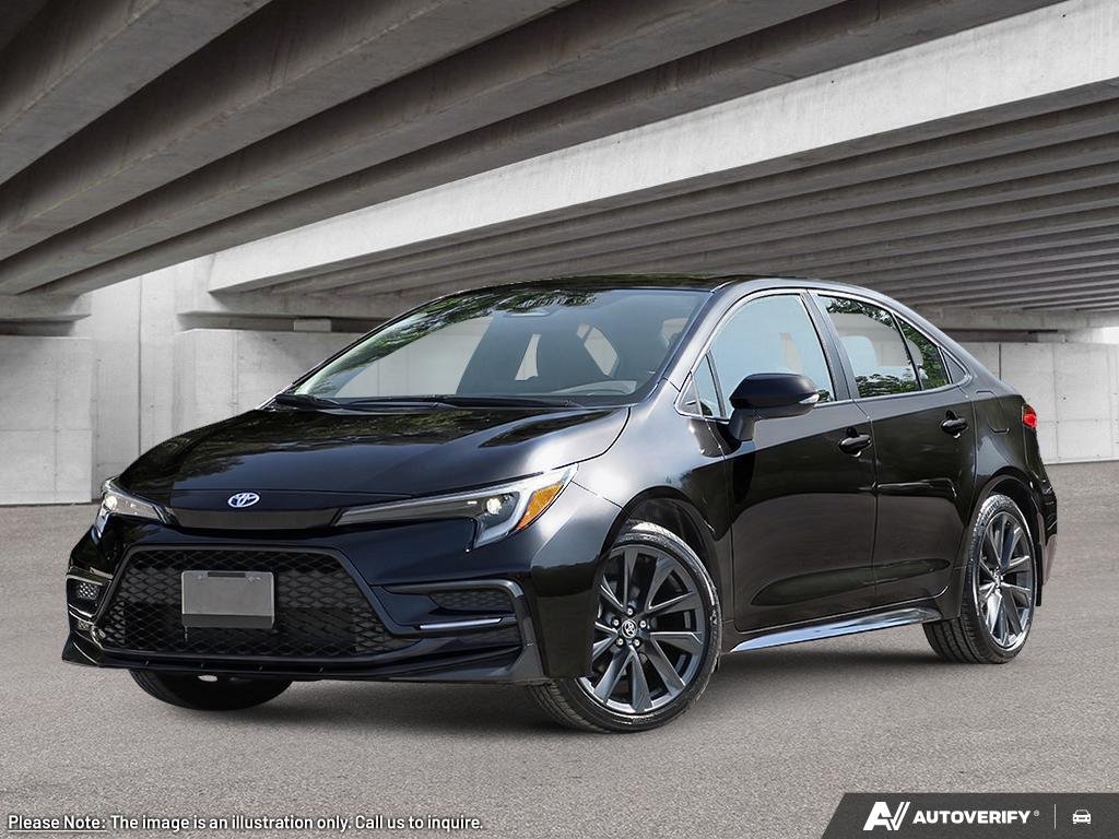 2026 Toyota Corolla 2602328 | SE Midnight Black Metallic Edmonton - photo #0