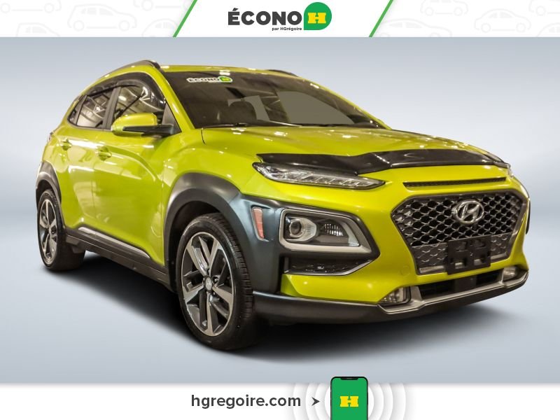 2018 Hyundai Kona Green Saint-Eustache - photo #0