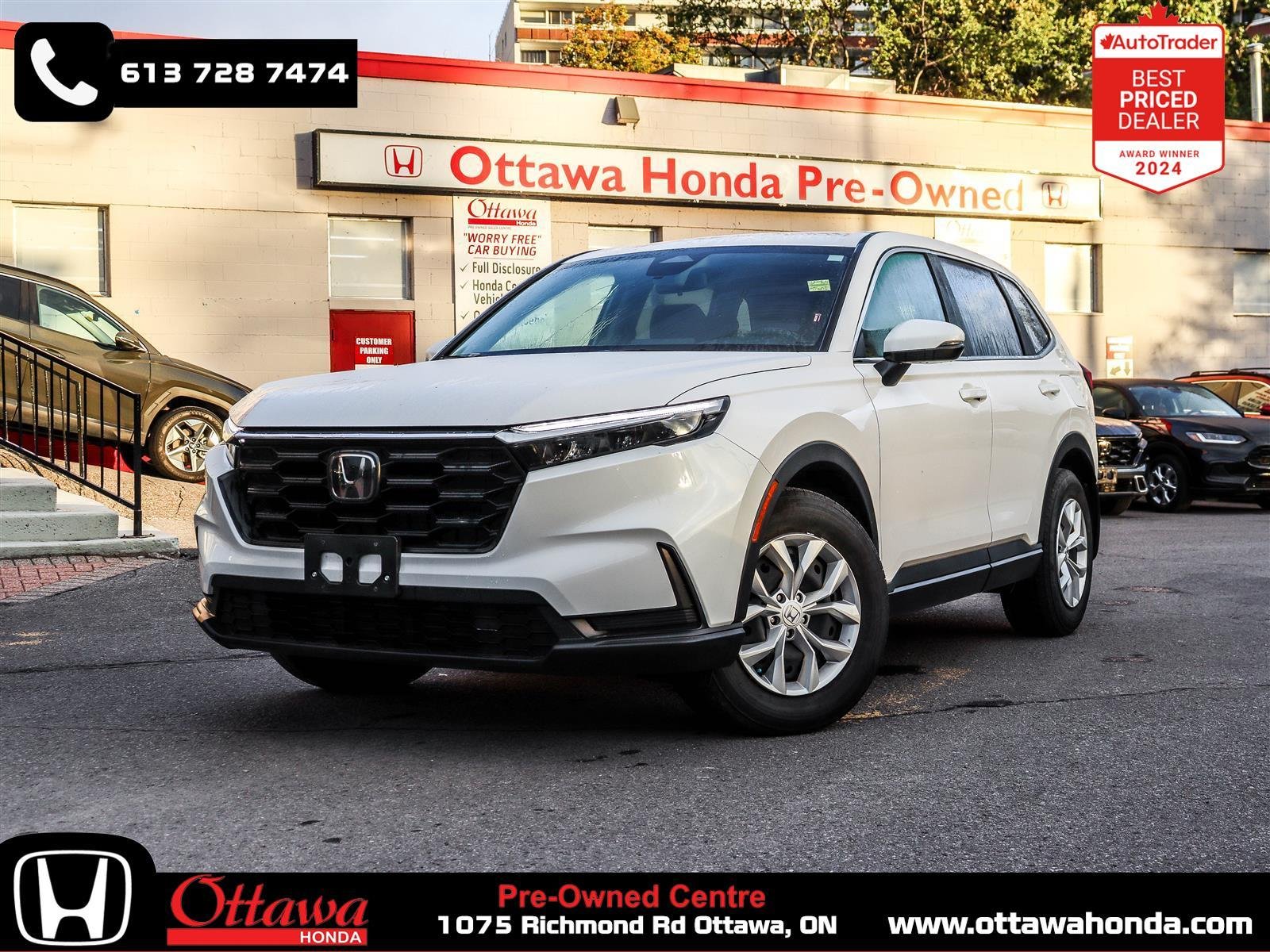 Honda CR-V LX-B 2024 White Ottawa & Gatineau - photo #0