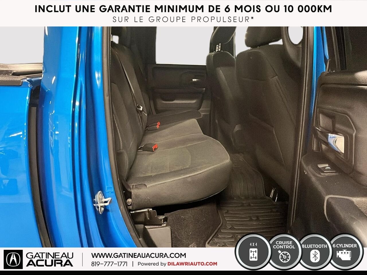 Ram 1500 Classic Warlock Quad Cab 4x4 2021 Bleu Gatineau - photo #18