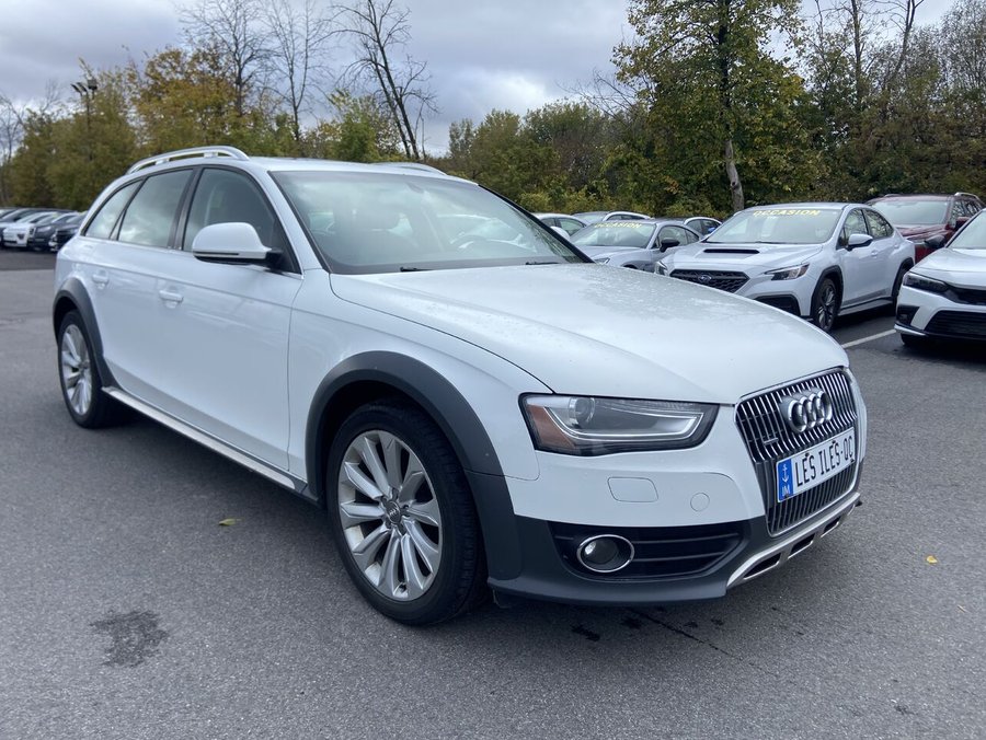 Audi A4 allroad KOMFORT | CUIR | TOIT OUVRANT | AWD | GARANTIE 1 AN INCLUSE | *579-888-9954* TEXTOS* 2014 Blanc