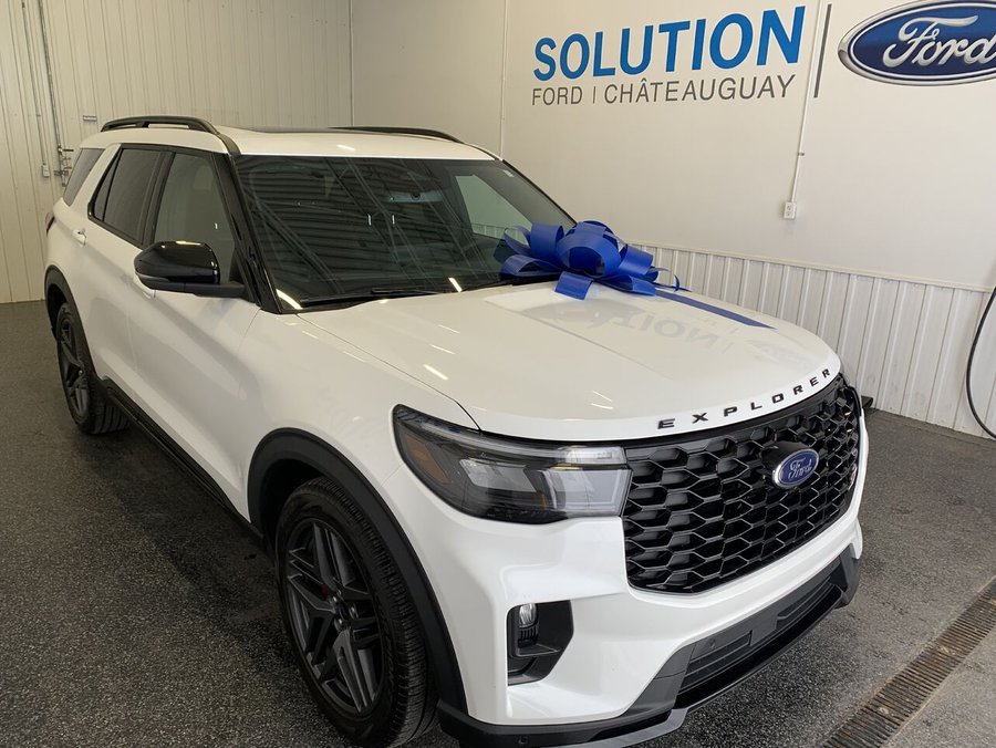 2025 Ford Explorer ST 2025 White