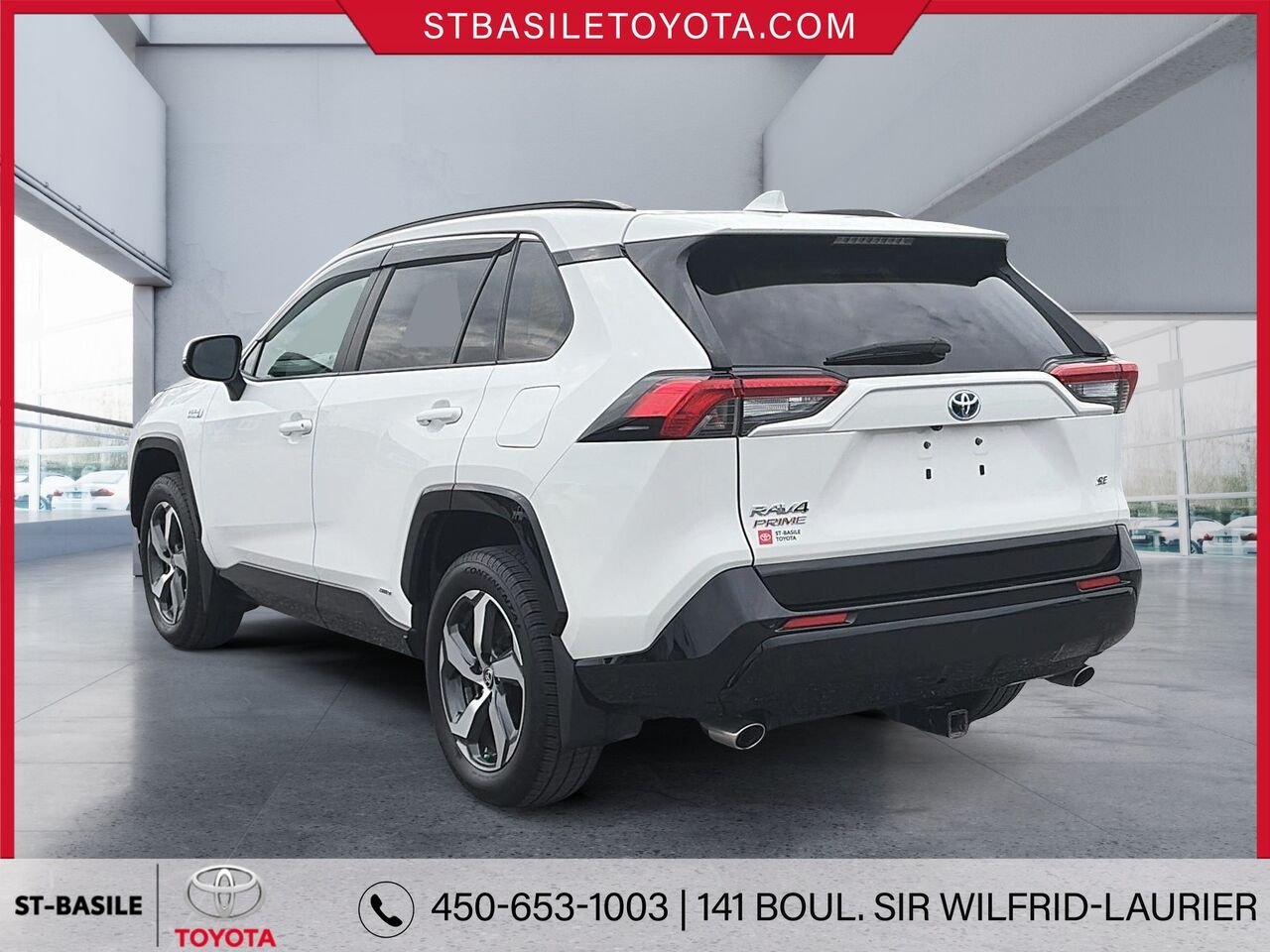 TOYOTA RAV4 PRIME 2023 Blanc Saint-Basile-le-Grand - photo #6