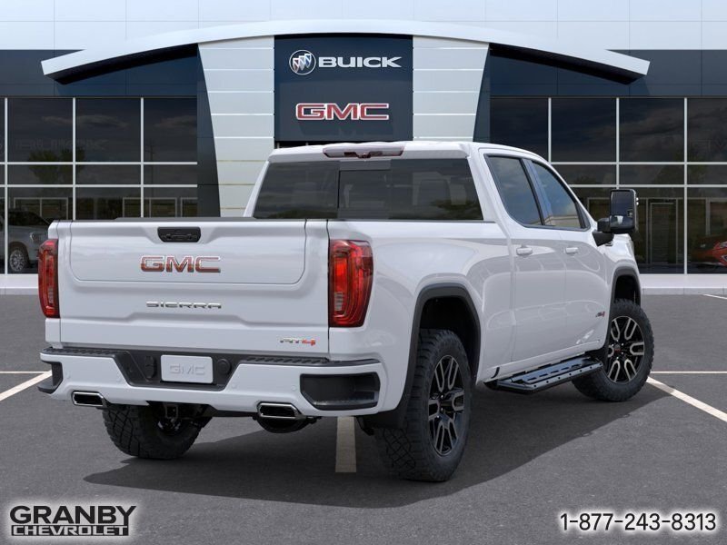 2026 GMC Sierra 1500 K1500 SIERRA CREW CAB AT4 STD/BOX (4SB) | 26-1121 SUMMIT WHITE Granby - photo #3