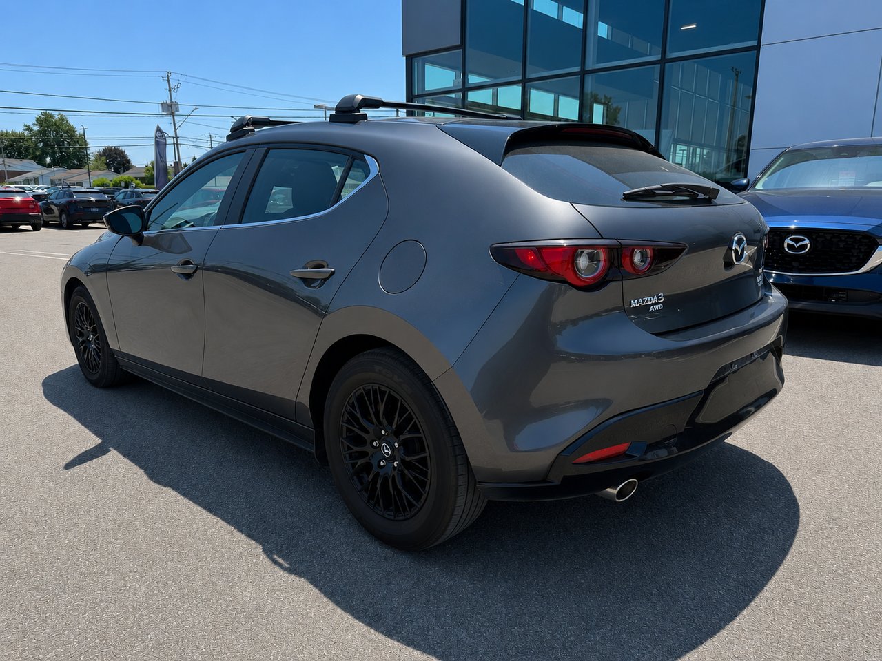 Mazda Mazda3 Sport JAMAIS ACCIDENTÉ / AWD (4X4) / APPLE CARPLAY ET ANDROID AUTO 2023 Gris Châteauguay - photo #5