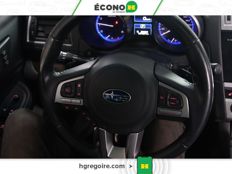 Subaru Outback 822754 | 2.5i w/Limited Pkg AWD CUIR TOIT BLUETOOTH CAMÉRA 2015 Argent Laval - photo #12