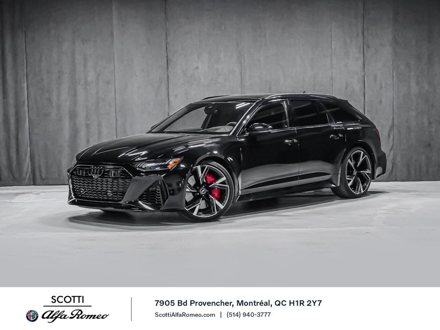 Audi RS 6 Avant 2023 Noir