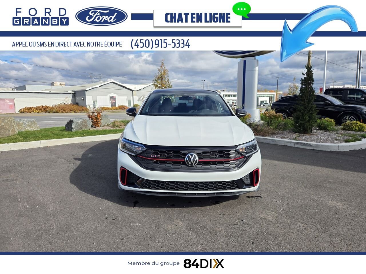 Volkswagen Jetta GLI 2024 Blanc Granby - photo #1