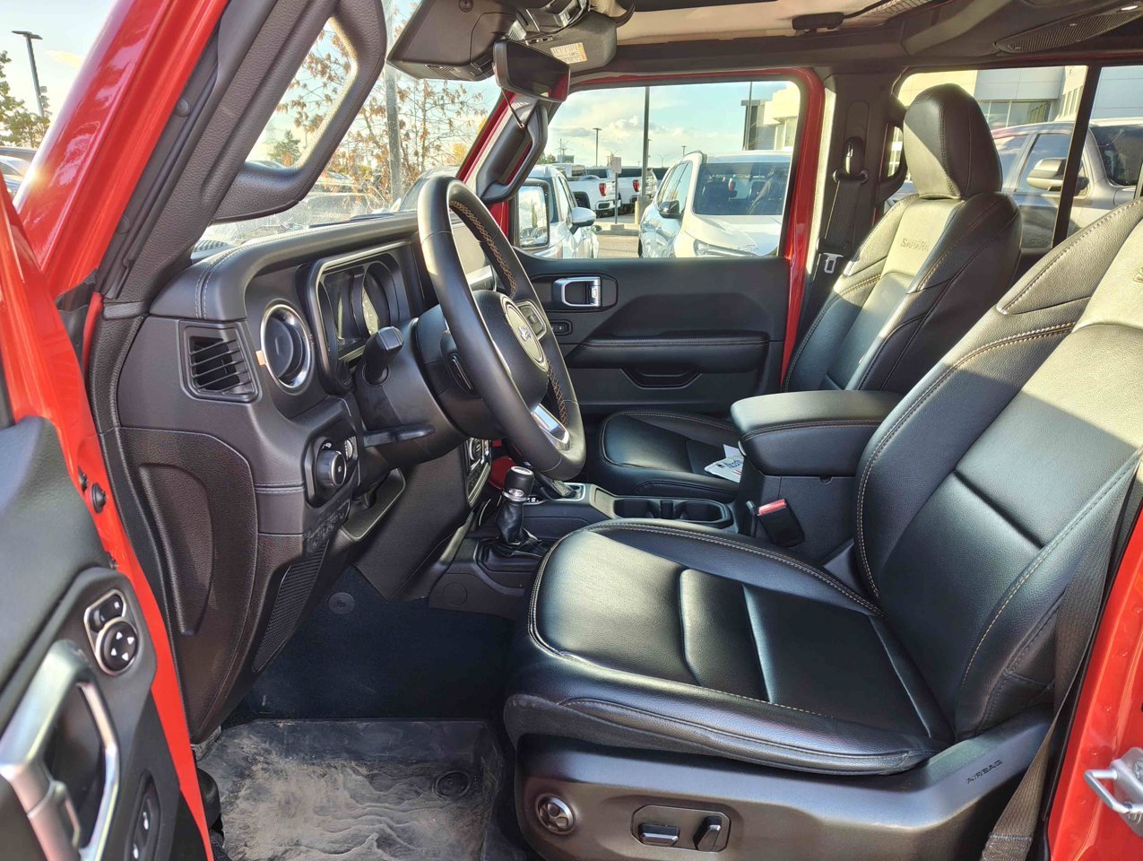 2024 Jeep Wrangler Unlimited Sahara 4 Door 4x4 Red Sherwood Park - photo #7