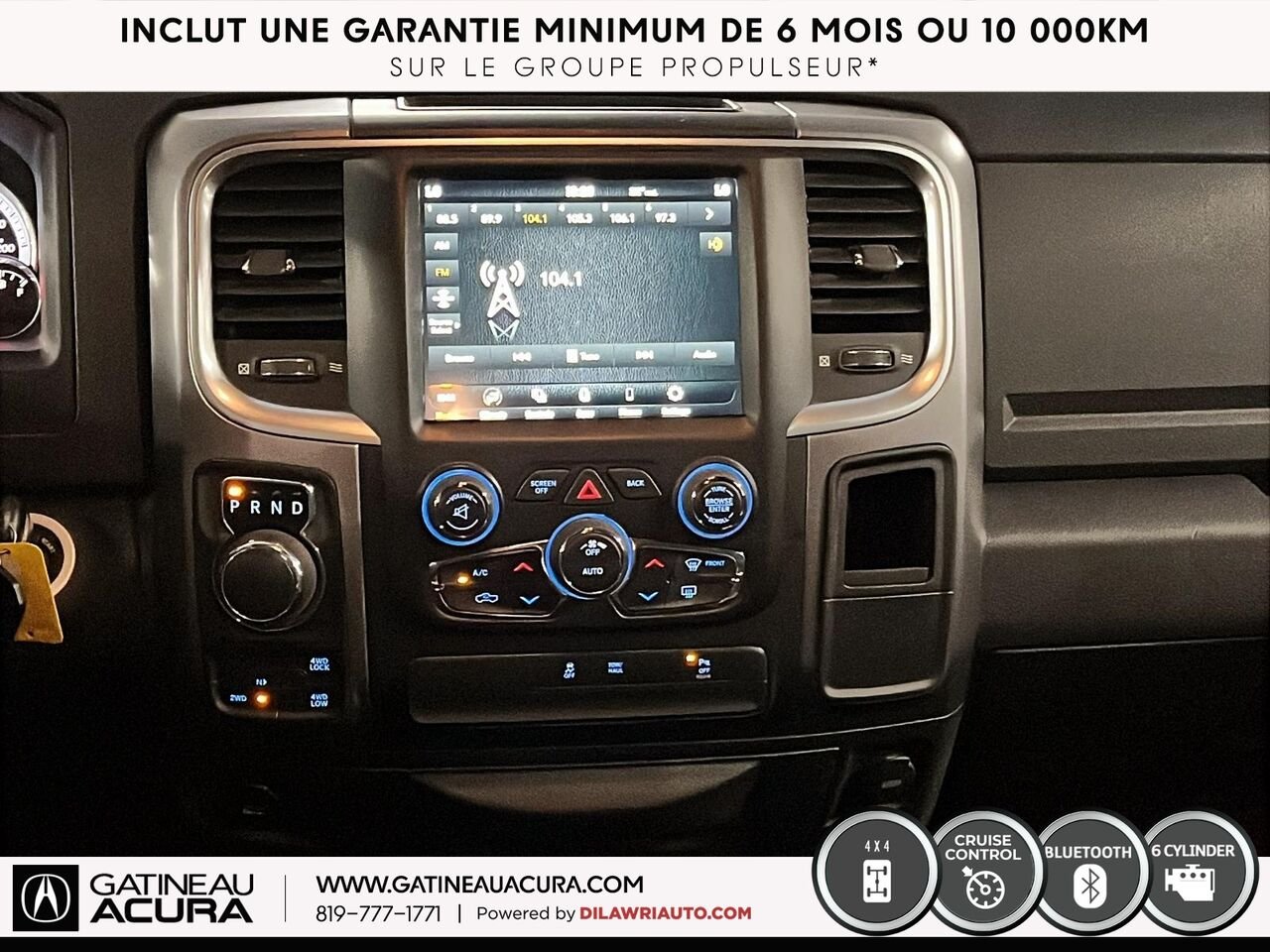 Ram 1500 Classic Warlock Quad Cab 4x4 2021 Bleu Gatineau - photo #23