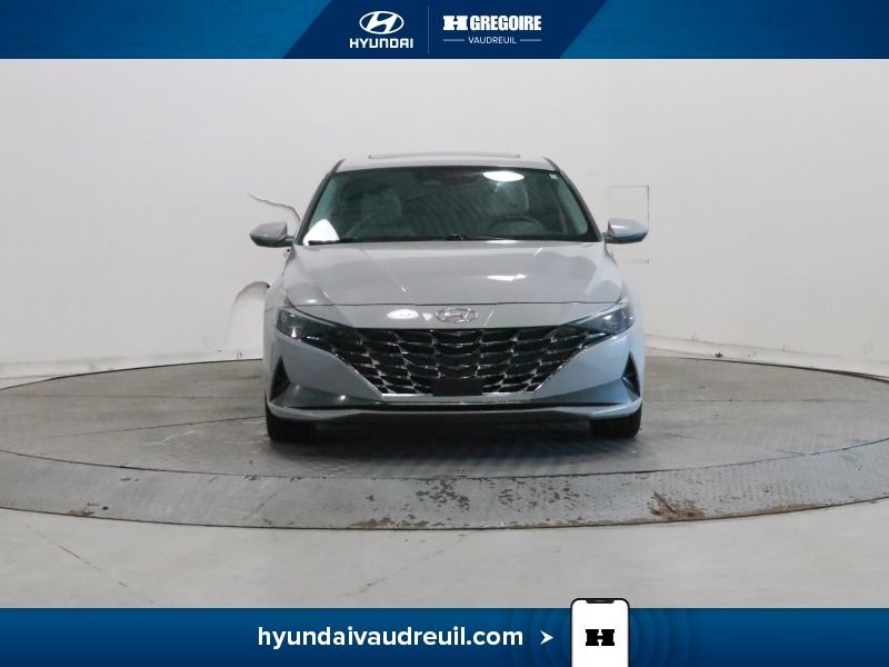 Hyundai Elantra Luxury IVT w/Two-Tone Interior 2023 Gris
