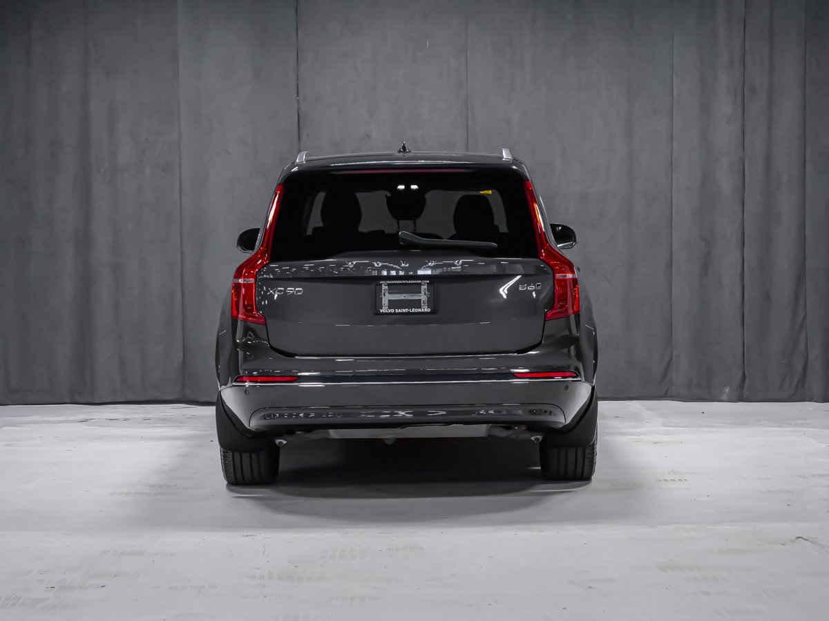 Volvo XC90 B6 PLUS BRIGHT 2024 Gris Montréal - photo #4