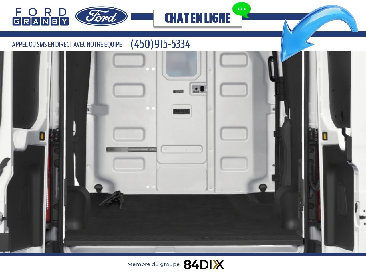 2025 Ford E-Transit Cargo Van Oxford White Granby - photo #9