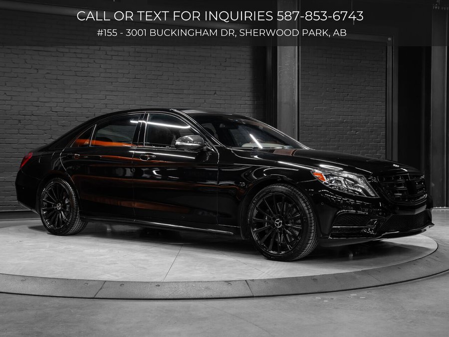 2016 Mercedes-Benz S-Class S 550 | Massaging Seats | Panoramic Sunroof | Winter Tires on Rims Black