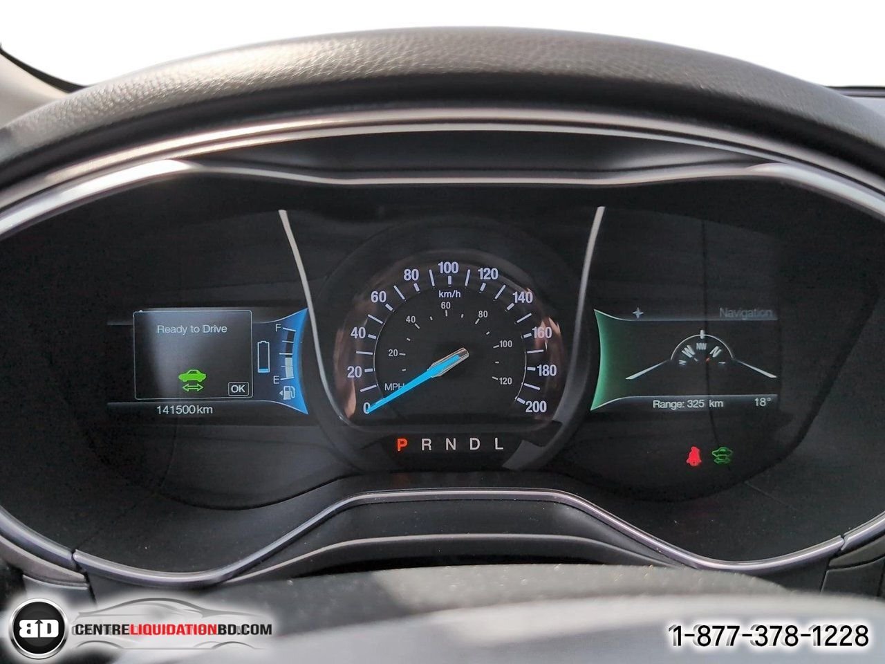 2018 Ford Fusion Energi SE ENERGI | A8539 Blue Granby - photo #17
